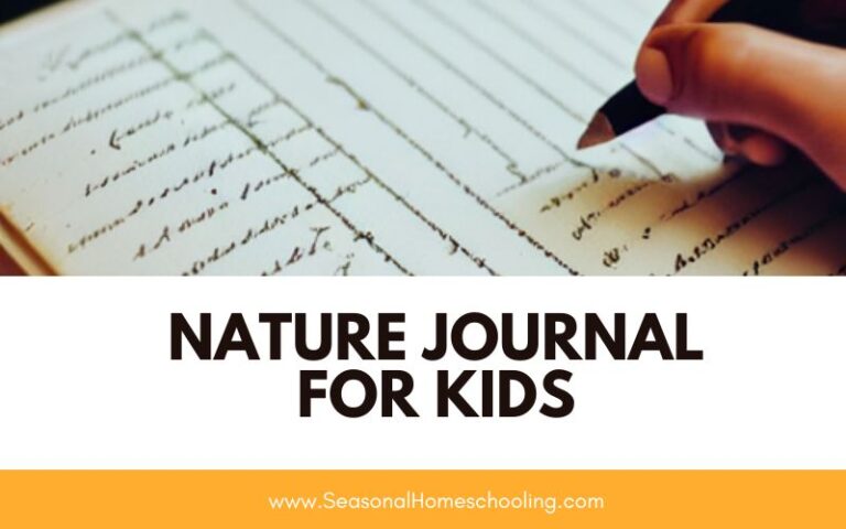 Nature Journal for Kids Freebie!