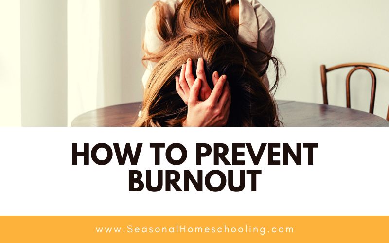 frustrated mom with How to Prevent Burnout text overlay