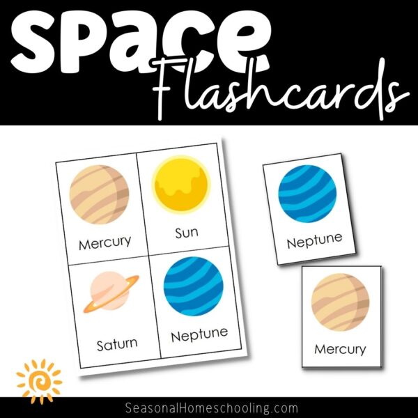 Planet Flashcards - Space Flashcards