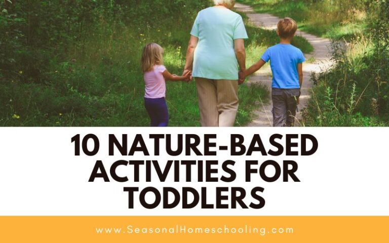 10 Nature-Based Activities for Toddlers