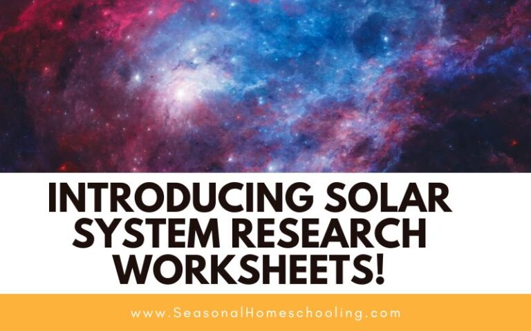 Introducing Solar System Research Worksheets!