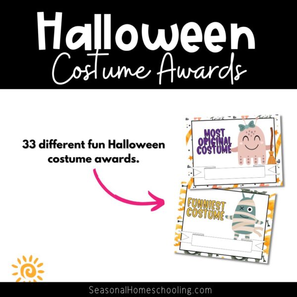 Halloween Costume Awards samples