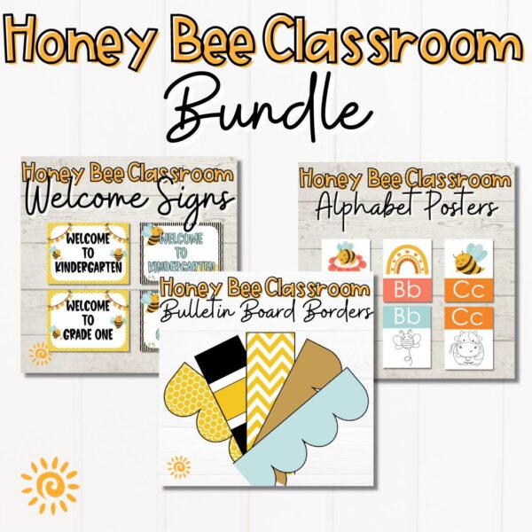 Honey Bee Classroom Bundle- Product Cover