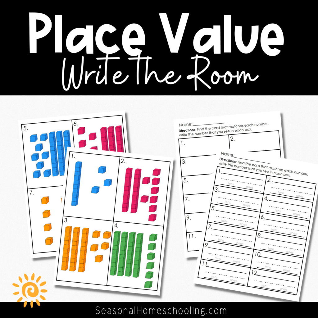 Place Value - Write the Room Template samples