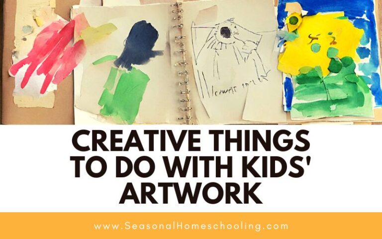 5 Creative Things to Do with Kids’ Artwork