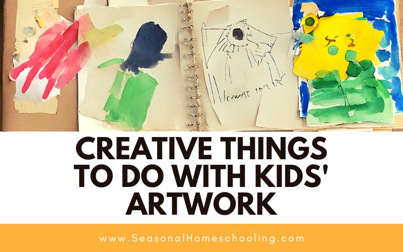 Creative Things to Do with Kids' Artwork sample