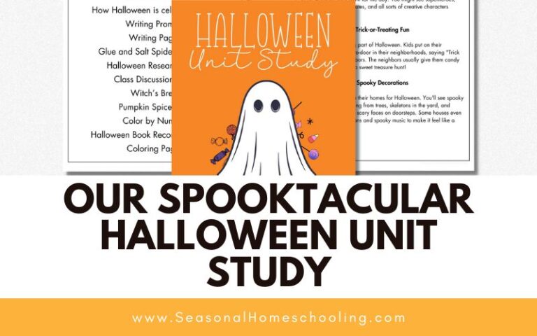 Our Spooktacular Halloween Unit Study