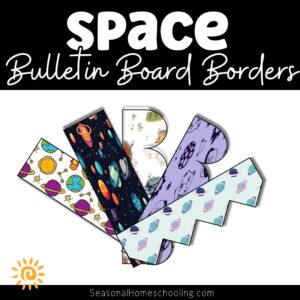 Space Planets Bulletin Board Borders samples