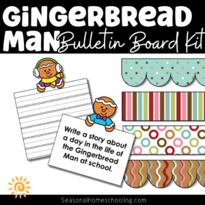 Gingerbread Bulletin Board Set samples