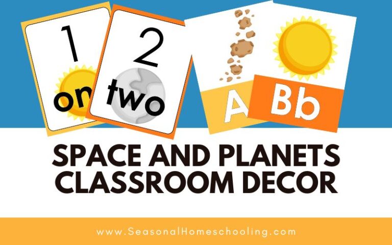 Transform Your Classroom with our Space and Planets Classroom Decor