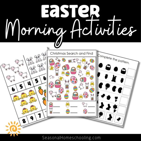 Easter Activity Totes - Easter Activity Set samples