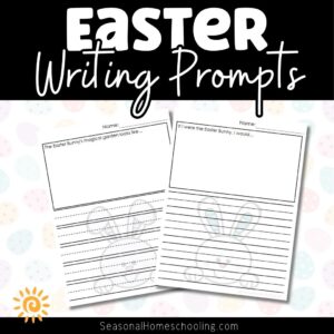 Easter Writing Prompt Papers printable prompts