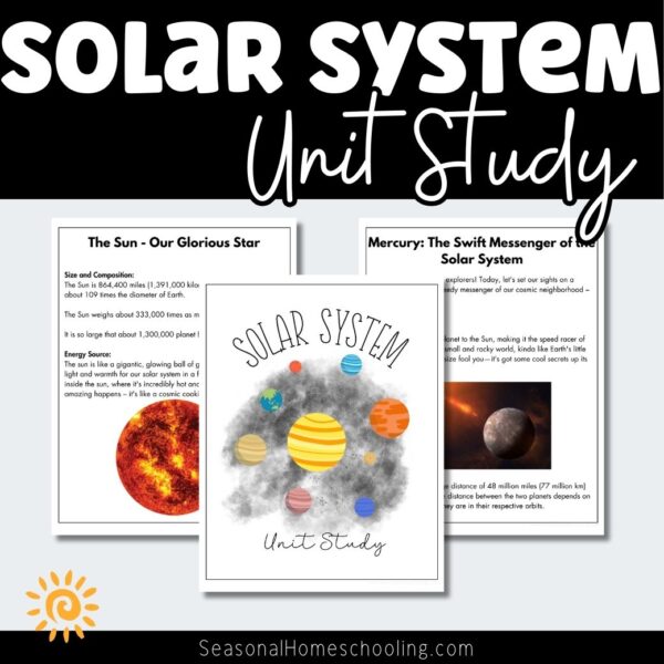 Solar System Unit Study