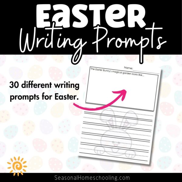Easter Writing Prompt Papers printable prompts