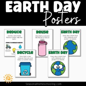 Earth Day Posters page samples