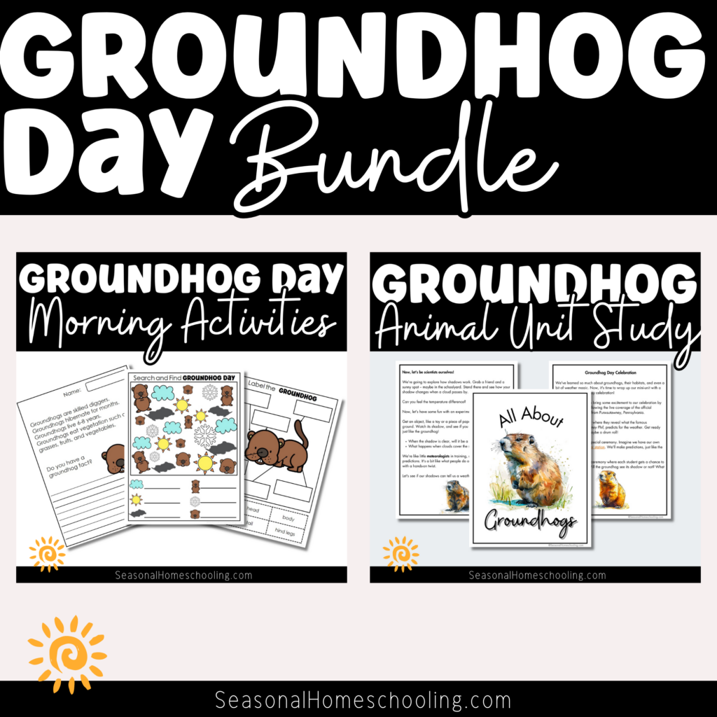 Groundhog day bundle with two product cover samples