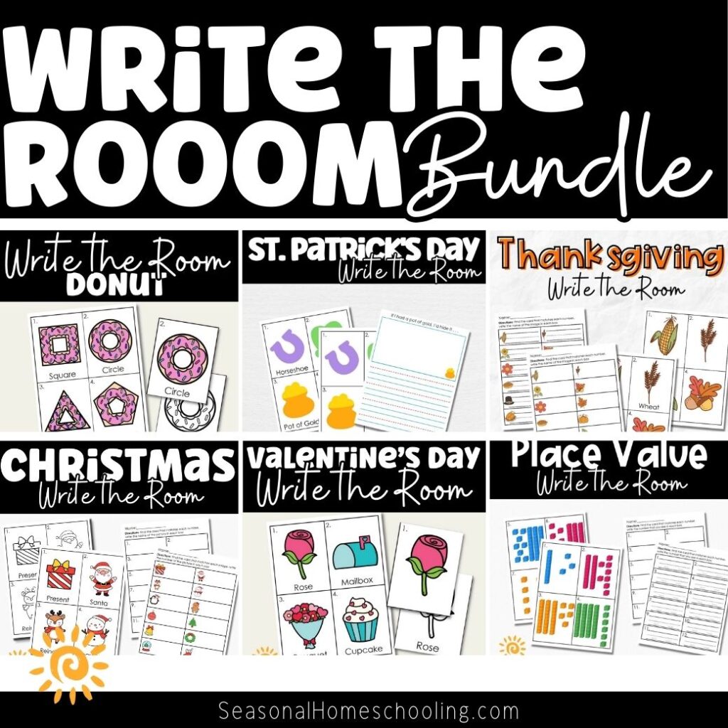Write the Room Bundle samples of products included