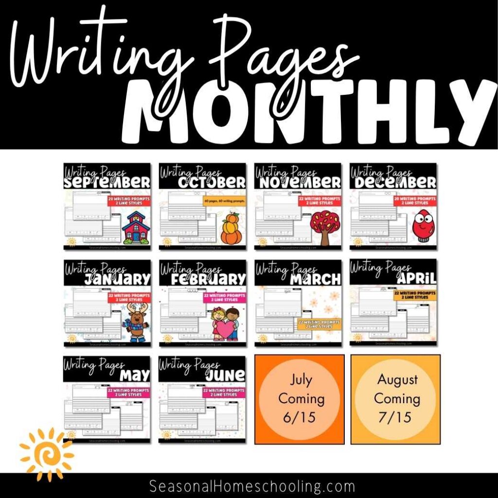 Growing Daily Journal Bundle | Daily Writing Prompts for 1st and 2nd Grade