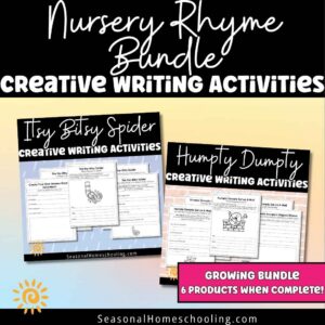 Nursery Rhyme Creative Writing Bundle | Storytelling & Writing Activities